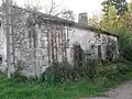 L'ancienne maison d'accueil à l'entrée sud du château