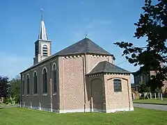 Chevet de l'église.