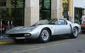Lamborghini Miura P400 SVJ Spyder de 1981
