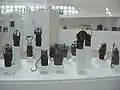 Lampes de mineur au musée du charbon (it).