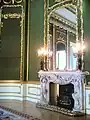 Cheminée, salon sud-ouest, Lancaster House