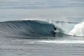Lance's Right&nbsp;(en) de Sumatra en Indonésie.