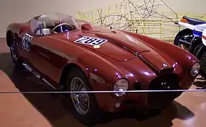 Lancia D23 (it) Spyder, 2e du Grand Prix de Monza 1953