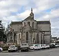 Église Saint-Houardon : le chevet.