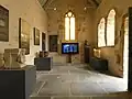 Ossuaire de l'église Saint-Thomas-de-Cantorbéry de Landerneau : vue intérieure d'ensemble.