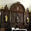 Le retable de Sainte-Anne.