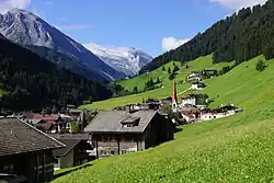 Vue de la vallée.