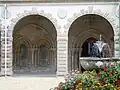 L'entrée de la salle capitulaire.