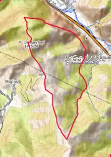 Carte topographique
