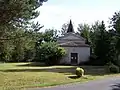 Vue d'ensemble de l'église Saint-Romain (août&nbsp;2012).