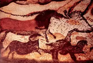 Une des peintures rupestres.
