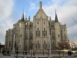 Palais épiscopal d'Astorga, Astorga.