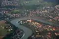 La Salzach à Laufen en Allemagne.