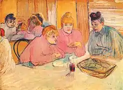 Ces dames au réfectoire  (1893).