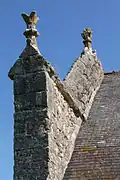 Fronton à pignons (grange)