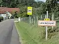 Entrée de Lavincourt.