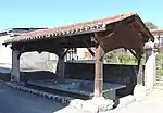 Le lavoir sur la RD 710.
