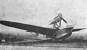 Vue de l'avion.