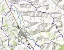 Carte topographique