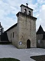 L'église Saint-Lazare.