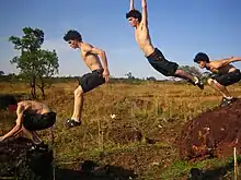 Décomposition du saut de précision.
