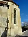Abside, côté sud.