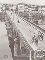Le pont de Loire au début du XXe&nbsp;siècle.