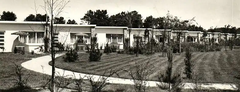 Les motels du golf au Touquet-Paris-Plage.