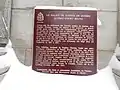 Plaque commémorative