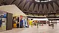 Le palais des sports de Lyon converti en centre de dépistage pendant l'épidémie de Covid-19