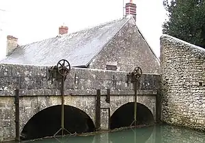 Pont sur la Cisse Landaise,Landes-le-Gaulois