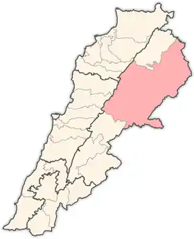 District de Baalbek