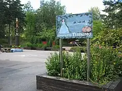 Vue du parc.
