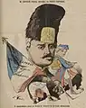 Caricature de Lenglé dans La Jeune Garde (9 juin 1878)