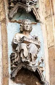 Portique de la cathédrale de León (XIIIe siècle).