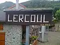 Lercoul (1&nbsp;150&nbsp;m).