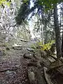 &nbsp;Vers le col de la Matze