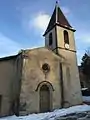 L'église des Allymes.