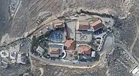Vue aérienne. Le campus du LFLHN lors des festivités de ses 20 ans en 2017.