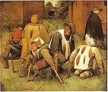 Les Mendiants, de Pieter Brueghel l'Ancien