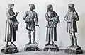 Les quatre saisons, bronzes artistiques de la cuivrerie Saint-Éloi