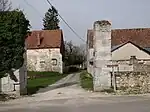 Entrée de l'ancien château.