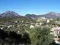 Le village vu du sud-ouest.