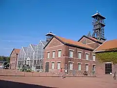 Bâtiment d'extraction.