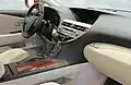 Intérieur d'une Lexus RX&nbsp;350