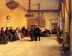 Leçon de bal.