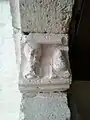 Détail du relief, coin gauche, deuxième porte