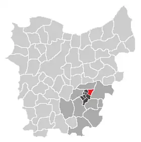 Localisation de Erpe