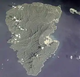 Vue satellite de Lihir.