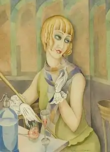 Portrait de Lili Elbe.
